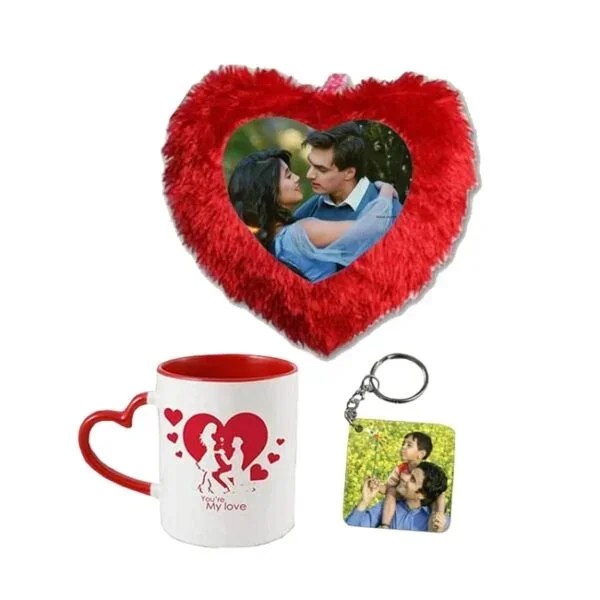 Heart Handle Mug Combo