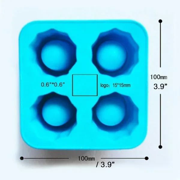 Alternative view of Ice glass mold