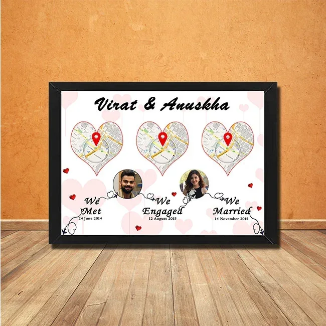 Where We Met, Engaged & Married