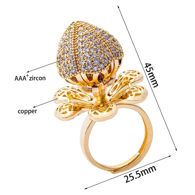 Alternative view of Lotus Rotating Ring