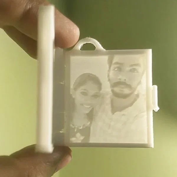 Personalized Photo Glow Keychain – Custom Light-Reveal Photo Gift - Image 6