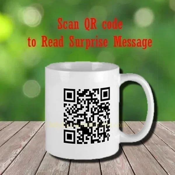 Hidden Text Mug