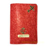Red Shimmery Passport Cover