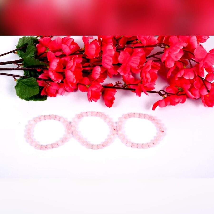 Alternative view of Rose Quartz Bracelet