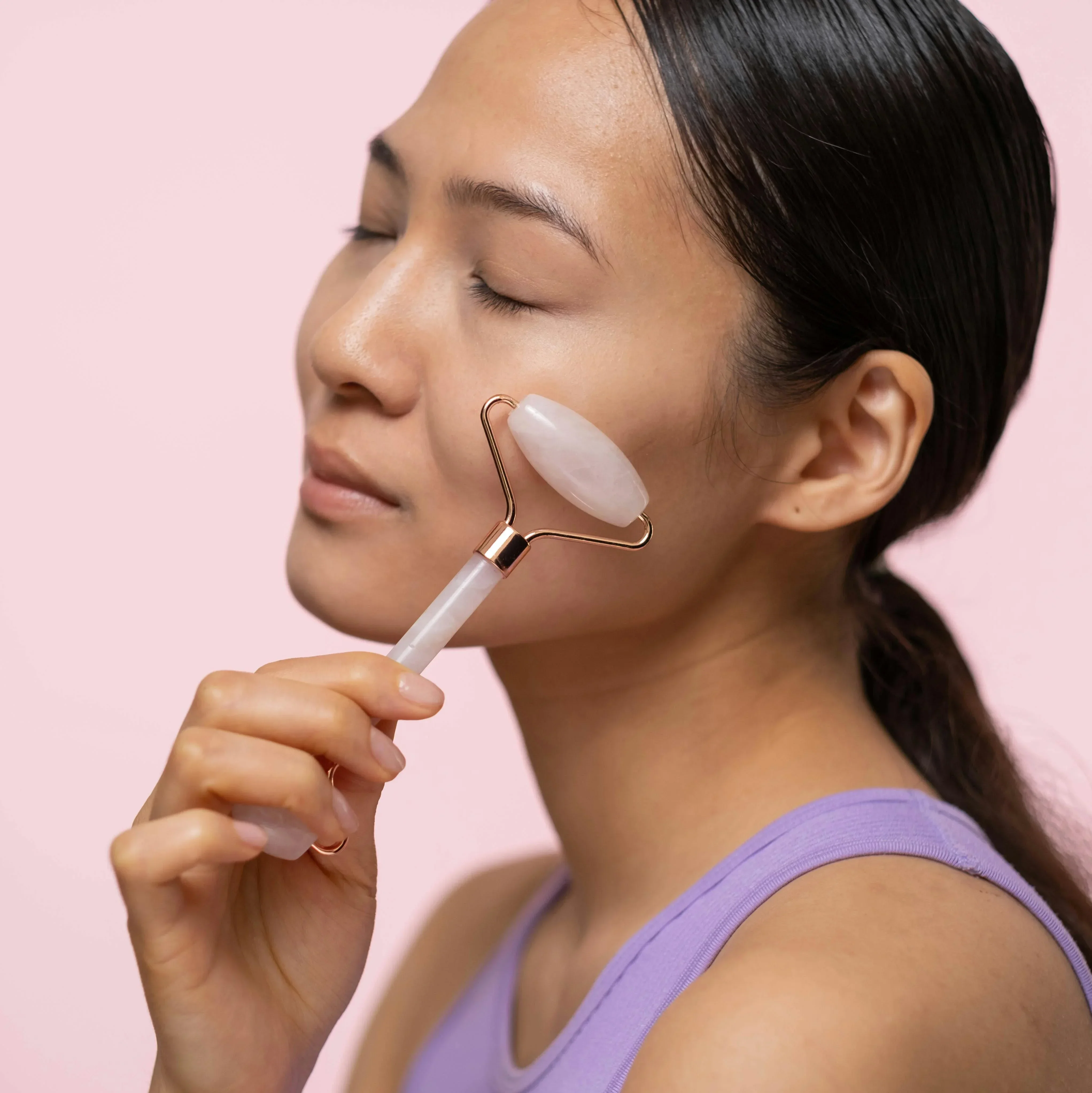 Rose Quartz Roller