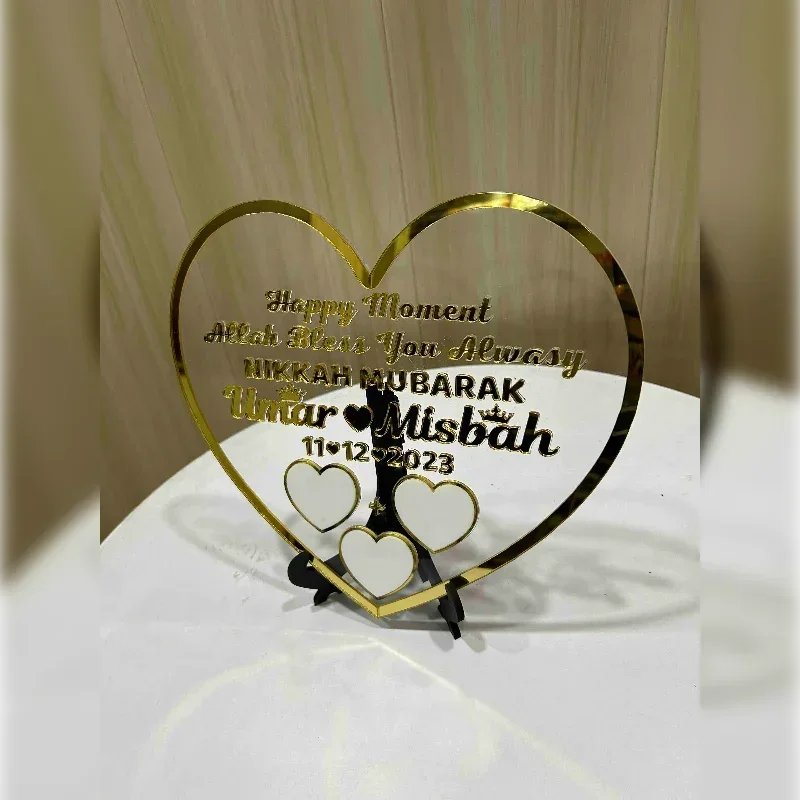 Alternative view of Heart Thumb Impression Frame