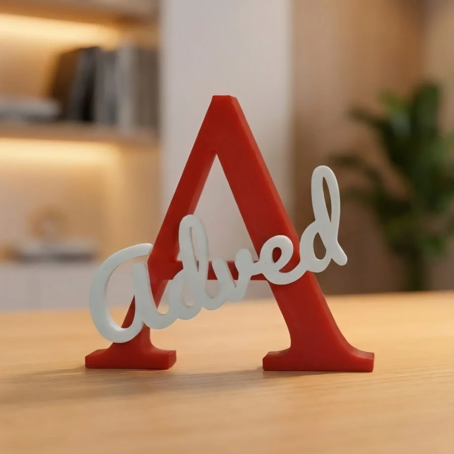 Alternative view of Custom Initial with Name