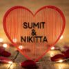 Personalized Heart Name Hanging Decor
