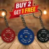 Customized Gym Plate Keychain