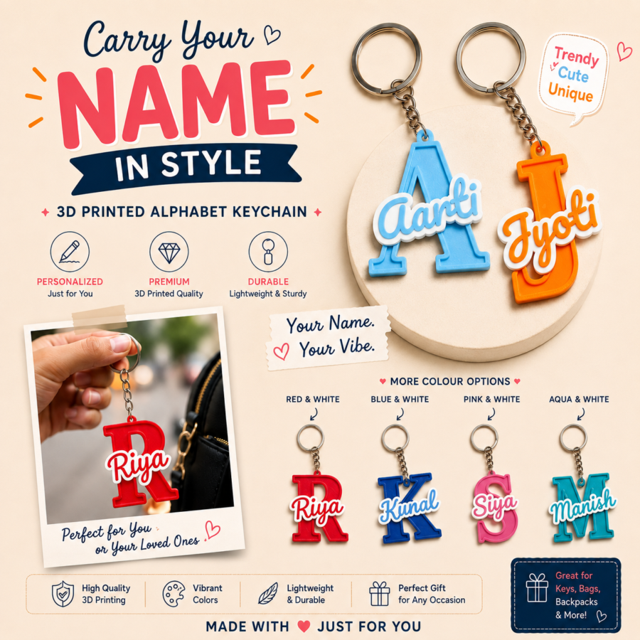 Custom Name Keychain